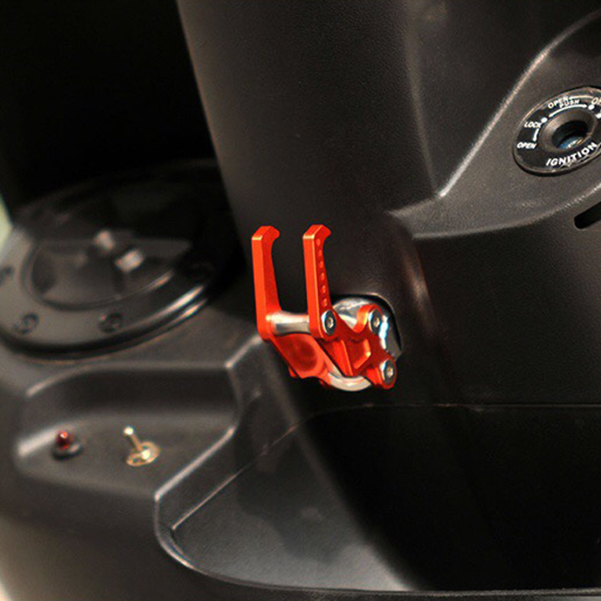 Cnc motorsykkel tilbehør krok bagasje henger siste hjelm klo til yamaha mt -03 mt-25 fazer 600 fz 6s fz6n fz6r ybr 125