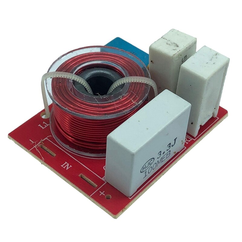 2 Way HiFi Speaker Frequency Divider 80W Crossover with Junction Box WEAH D222