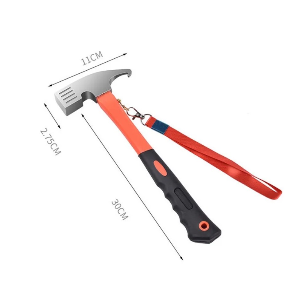 Telthammer av høykarbonstål spikerhammer campingtelthammer av høykarbonstål spikeravtrekker til hjemmet av høykarbonstål spikeravtrekker av høykarbonstål