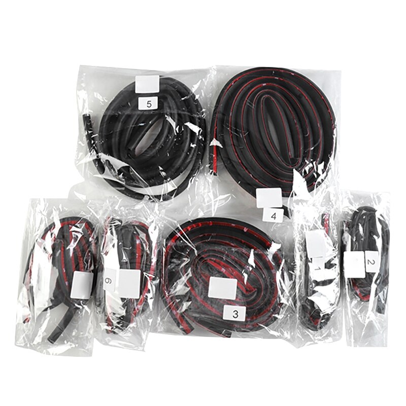 Car Whole Vehicle Airtight Sound-Proof Strip Noise Insulation Weather Strip Sealing for Tesla Model Y