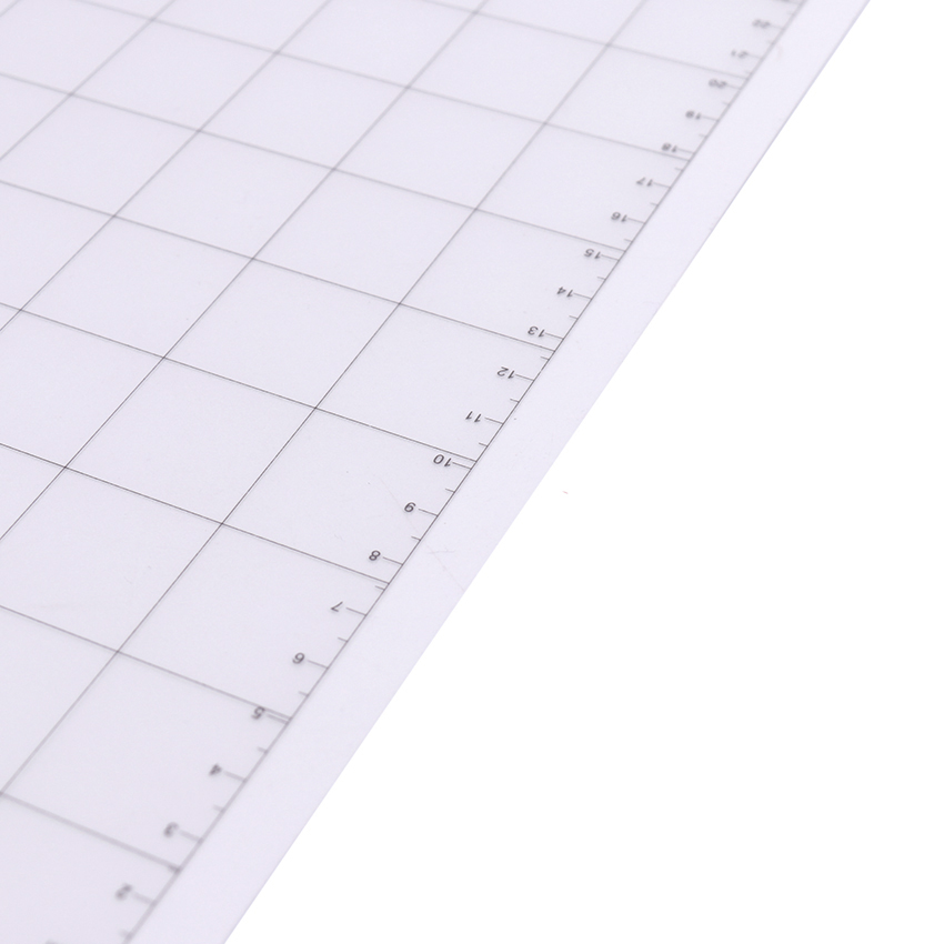 1PC Transparent Adhesive Mat With Measuring Grid 30.5 X 30.5cm Replacement Cutting Mat For Silhouette Plotter Machine