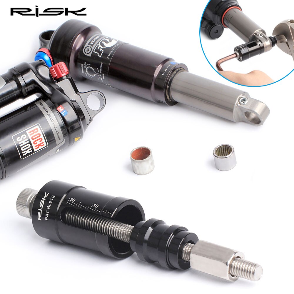 RISK MTB Rear Shock Absorber Bushing Tool Repair Disassembly Tool Du Bus Press-in Installation Mountain Bike Shock Absorber Tool