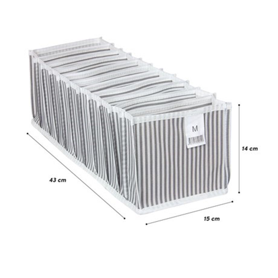 Schublade Organizer Lagerung Korb Schublade Teiler für Kleidung, Unterwäsche, Socken Tuch Container Würfel Mülleimer für Heimat Organisation: Mittel