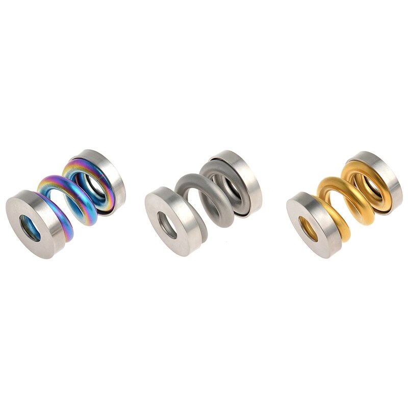 Vtt vélo chocs titane vélo vélo bobine ressort Suspension choc Shox pour Brompton amortisseur