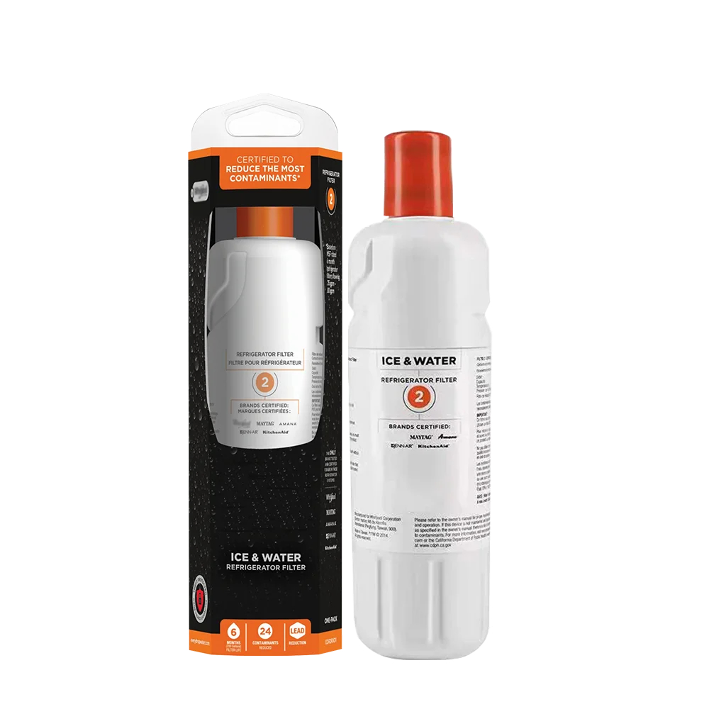 Elettrodomestico Sostituisci il filtro dell'acqua del frigorifero Compatibilità al 100% Filtro Whilrpool 2 EDR2RXD1 Per Element W 10413645 Un WRF989SDAB