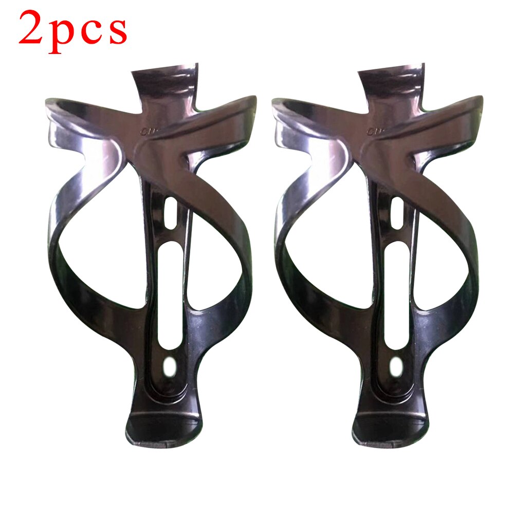 2*bicycle Bottle Cage Mountain Bike Road Bottle Cage Anti-shock High Toughness Mountain Bike Bottle Cage Road Cycling Water Bott: Black