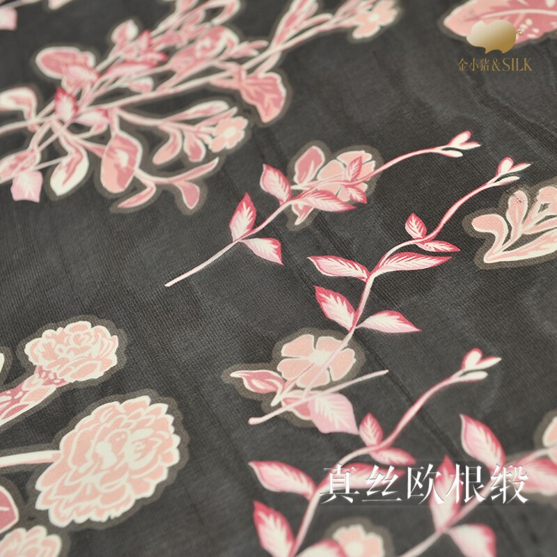 Tissu en soie de mûrier biologique naturelle, lisse et délicat, pour robe de chemise, vêtements pour femmes, tissu au mètre, Express, couture