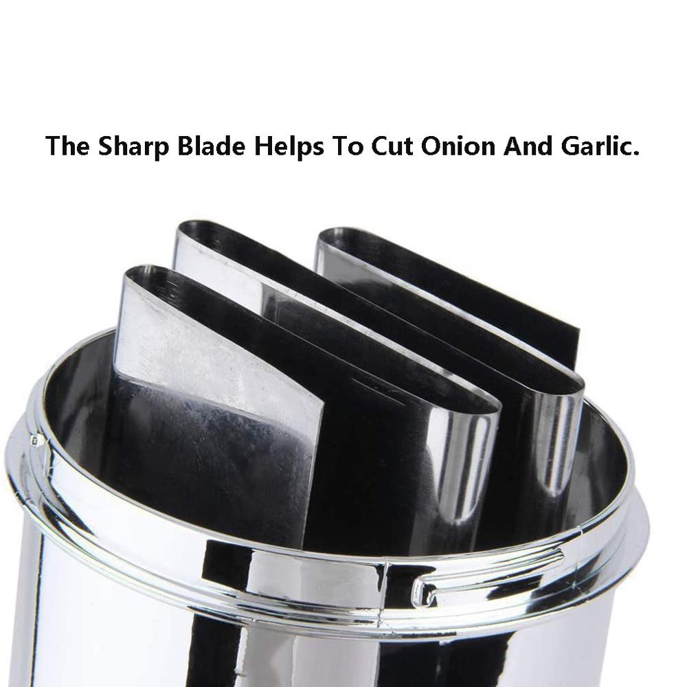 Food Chopper Vegetable Chopper and Slicer Dicer Manual Mini Hand Chopper Onion Garlic Mincer with Cover