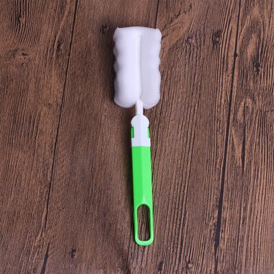 Anti Slip Gesteriliseerd Babymelk Flessen Tang Clip Slip Sterilising Plastic Tang Voor Water Flessen Klem Skid Fles: green brush