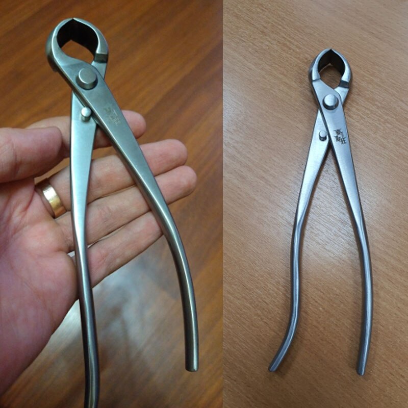 Tree Cutter Stainless Steel Knob Cutter Bonsai Cutter Concave Cutter Gardening Tool 210mm Garden Trimming Tool