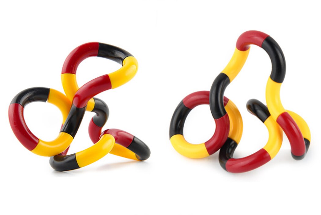 Twisting Touw Ooit Veranderende Ring Fidget Speelgoed Lus Anti Stress Leuk Voor Kinderen Volwassenen