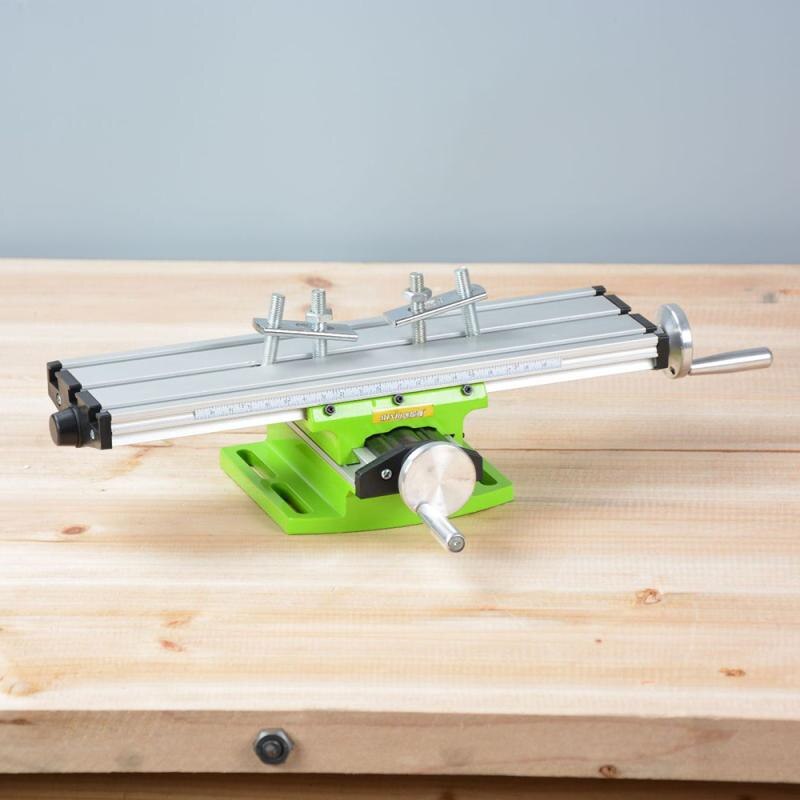Precision Milling Machine Worktable Multifunction Drill Vise Fixture Working Table Adjustment Coordinate Table for Drill Bracket