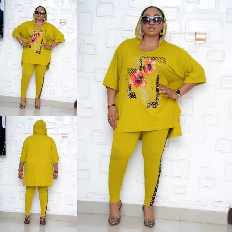 2 Twee Delige Set Vrouwen Afrikaanse Kleding Zomer Mode Afrika Pak (Top En Broek) super Elastische Plus Size Afrikaanse Kostuums Voor Dame