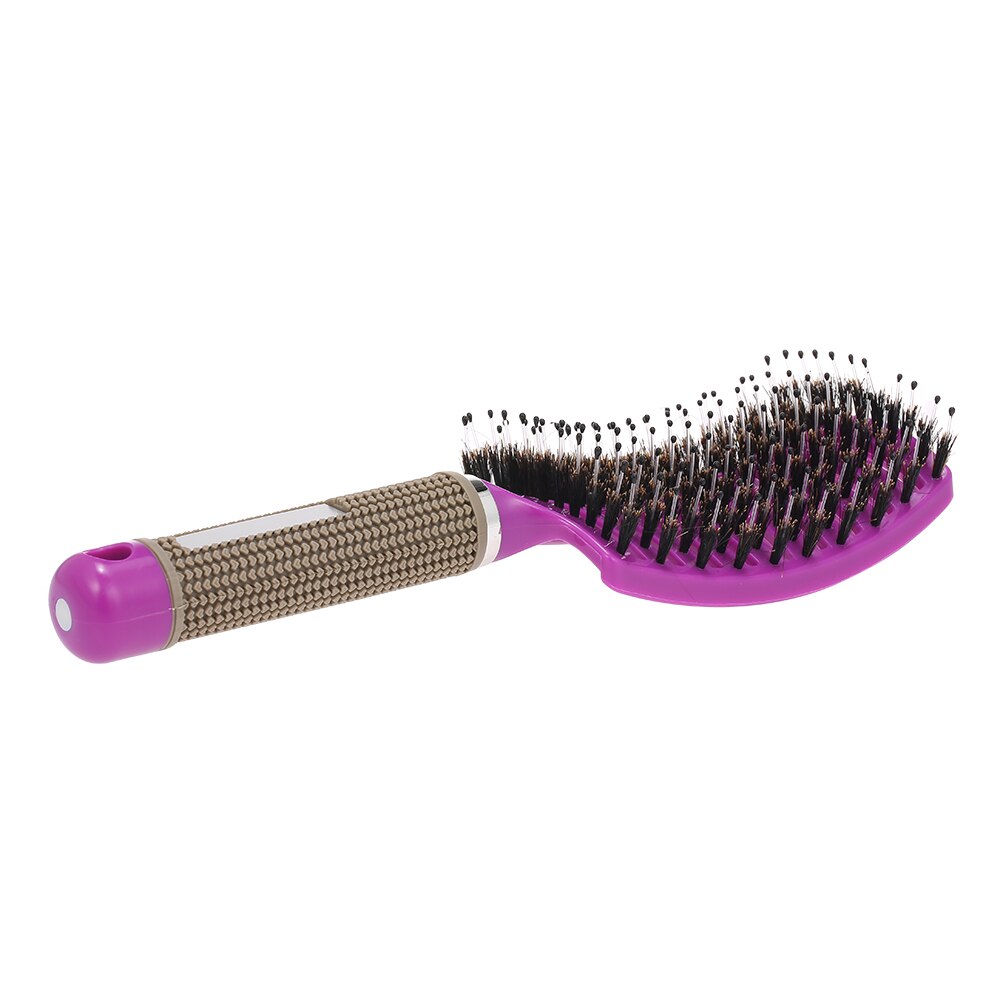 Original Abody Haar Pinsel Magie Haar Kamm Entwirren Haar Pinsel Detangle Läbenutzen Massage Kamm Frauen Verwicklung Friseur Salon: Violett