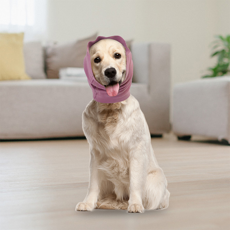 Cache-oreilles de toilettage pour chien, couvre-oreilles doux et , anti-bruit, couvre-oreilles en tissu, chapeau coupe-vent, accessoires pour animaux de compagnie, directe