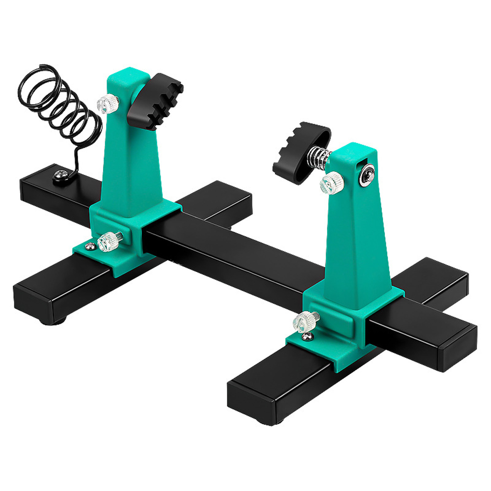 Circuit Board Welding Repairing Disassembly Fixture Adjustable MotherBoard Holder 360°MainBoard Circuit Board Maintenance Holder: green
