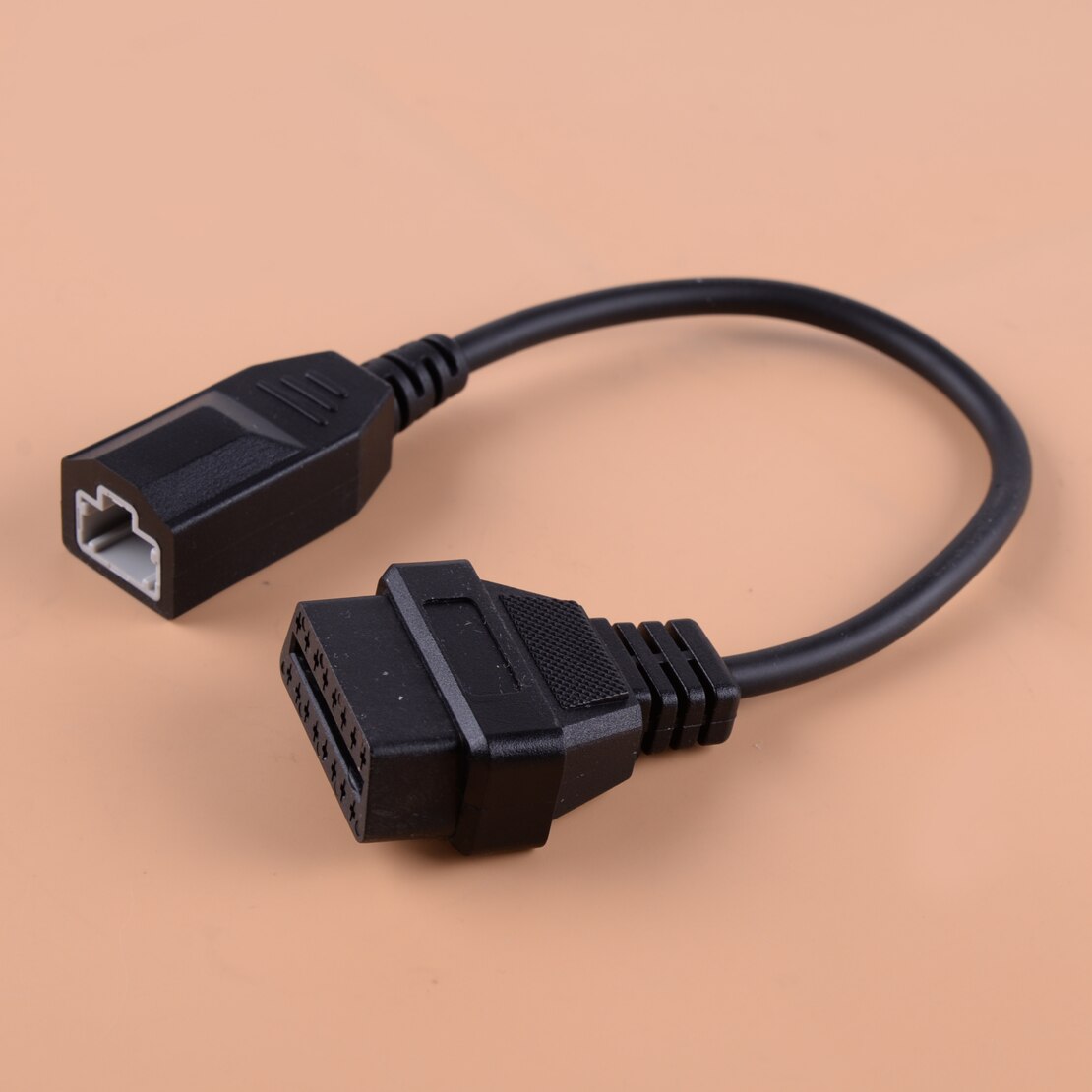 Car Auto Black Diagnose Scanner Extension Adapter Kabel Connector Accessoires Fit Voor Honda 3 Pin OBD1 Naar 16 Pin OBD2 obdii