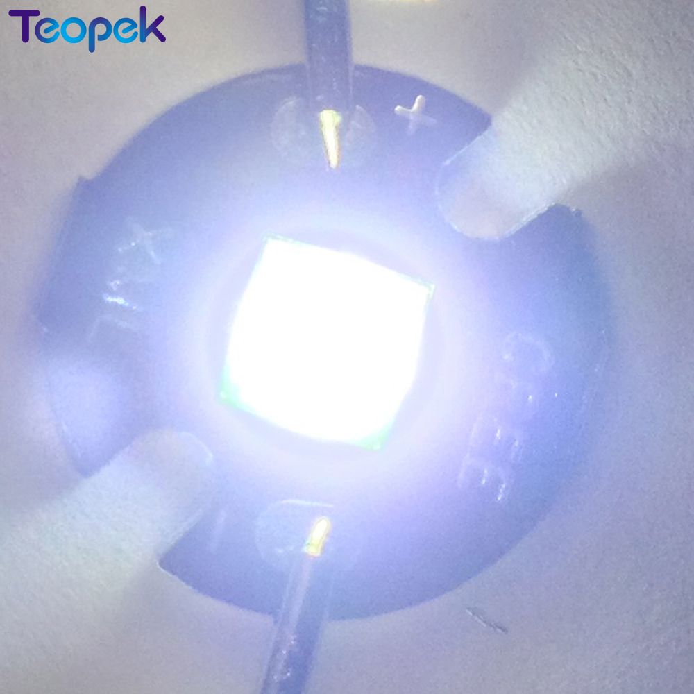 Cree XM-L XML T6 10W White LED Emitter Bead Light 16mm Base + DC 3.7V 2.5A T5 T6 LED Dimmer Driver For DIY Torch Flashlight