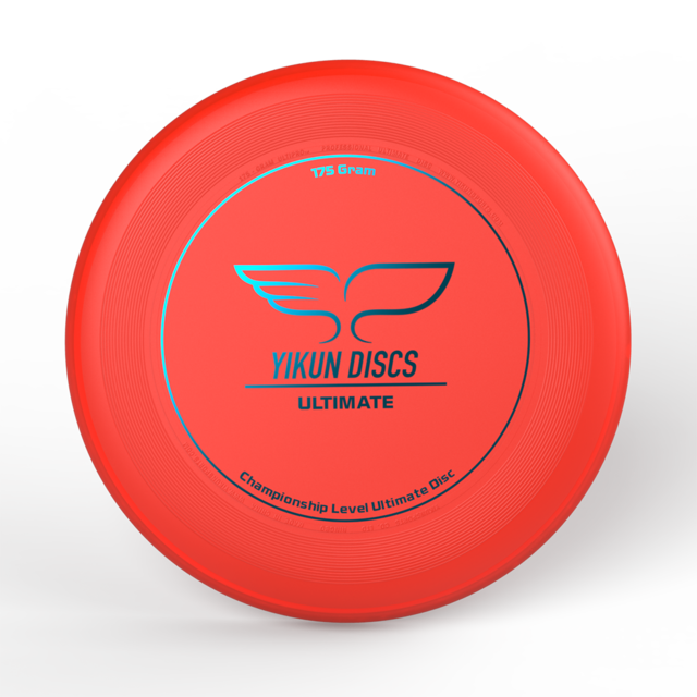 175G Professionele Ultimate Flying Disc Gecertificeerd Door Wfdf Voor Ultieme Disc Concurrentie Sport Yikun Disc: Red