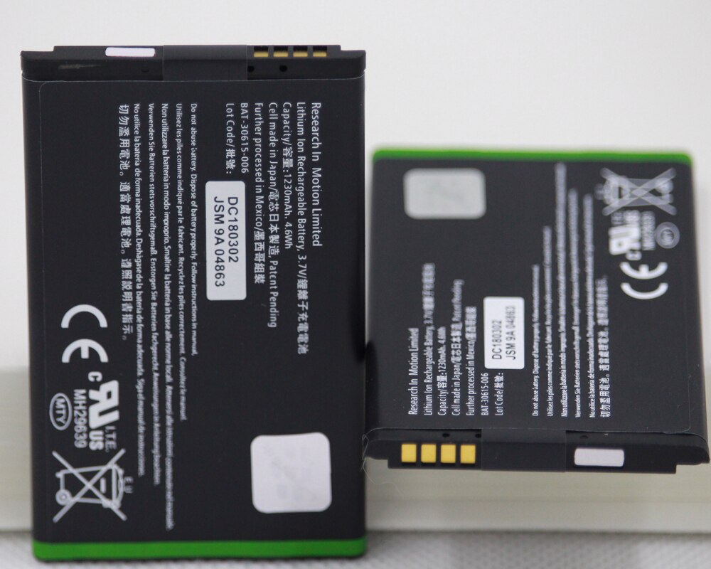 1230 mAh J-M1 JM1 batterij Voor Blackberry Bold 9900 9930 9790 9380 P9981 Torch 9850 9860 Mobiele telefoon batterij