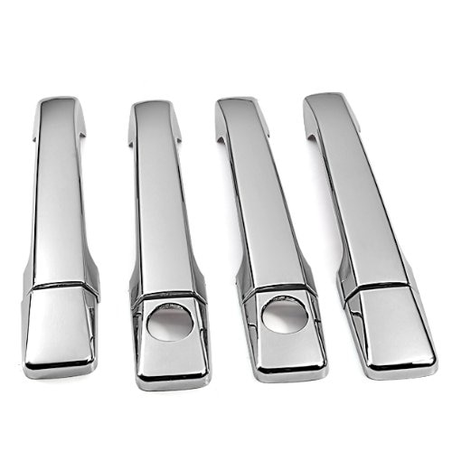 Krom side dørhåndtak dekker pynt for mercedes-benz 85-95 w124 e- class 83-93 w201 c- class  e420 260e 190e 190d