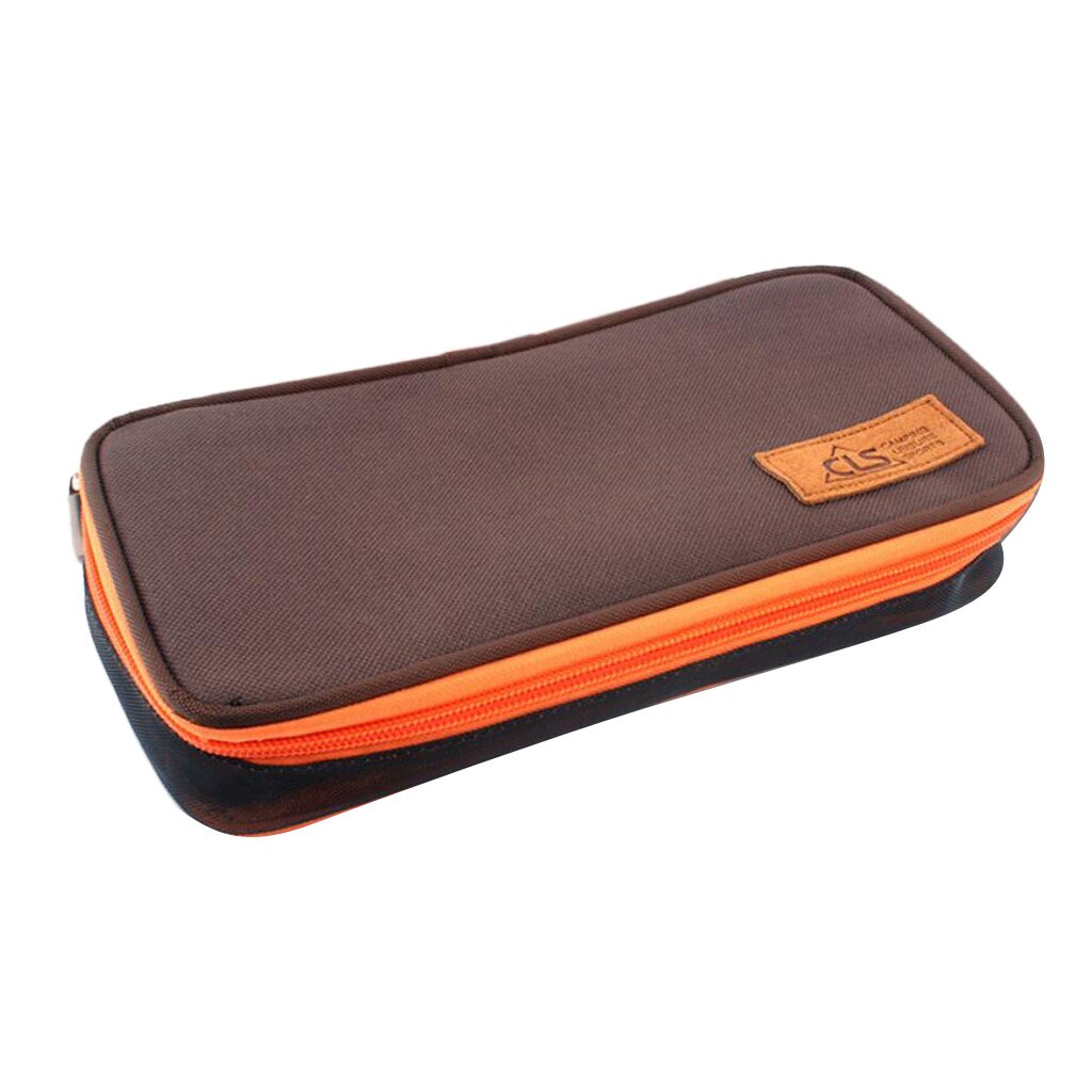 Camp Kitchen Utensil Organizer Travel Set, Ultralight Polyester Mesh Bag Tote Portable BBQ Camping Cutlery Travel Kit Case