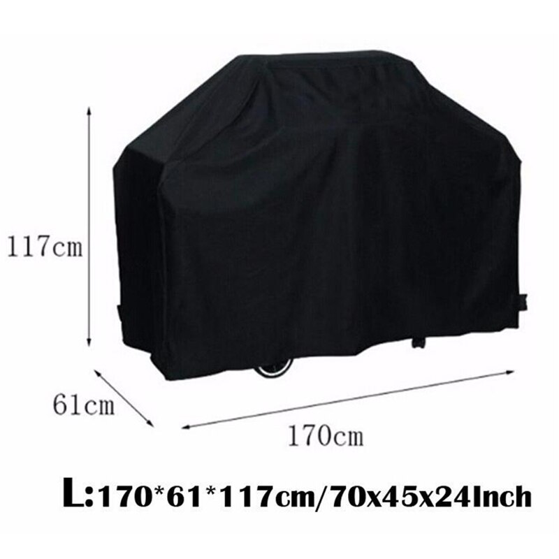 BBQ Grill Barbeque Covers Weber Waterproof Outdoor Weather Resistant Grill Dustproof Protector For Gas Charcoal BBQ