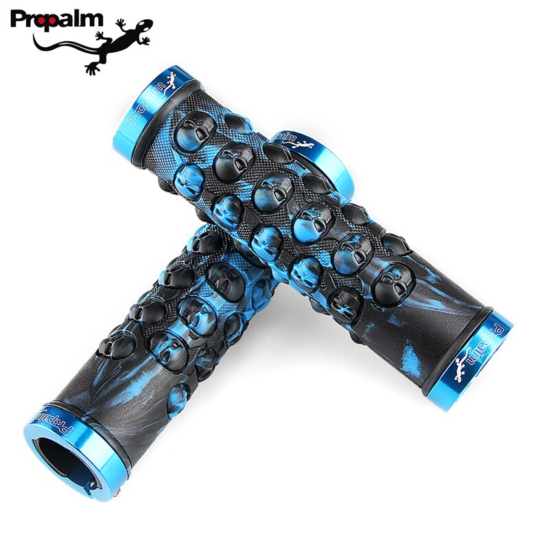 Propalm Bicycle Grips Anti-skid Comfortable Rubber Bike Handlebars Grips Lock-on Mountain Road Bike Handle Bar Grips For Cycling