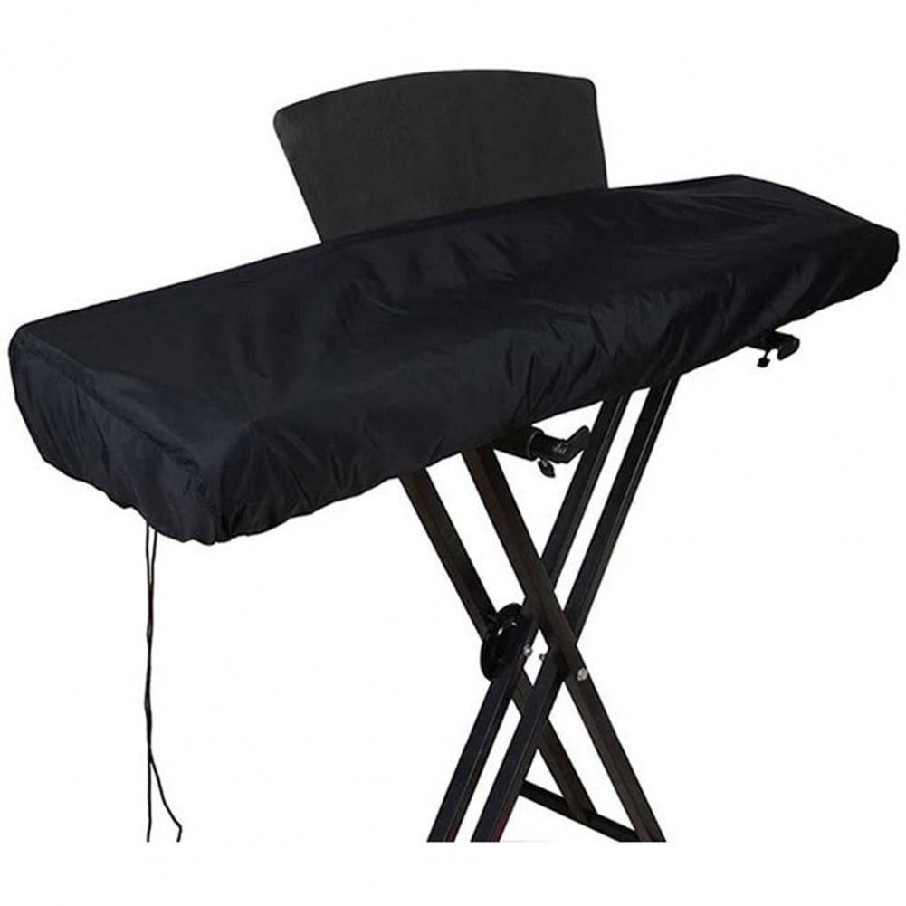 Electronic Keyboard Case Dust-proof Black Piano Keyboard Protective Dust Cover for 88 Keys Electronic Keyboard Digital Piano