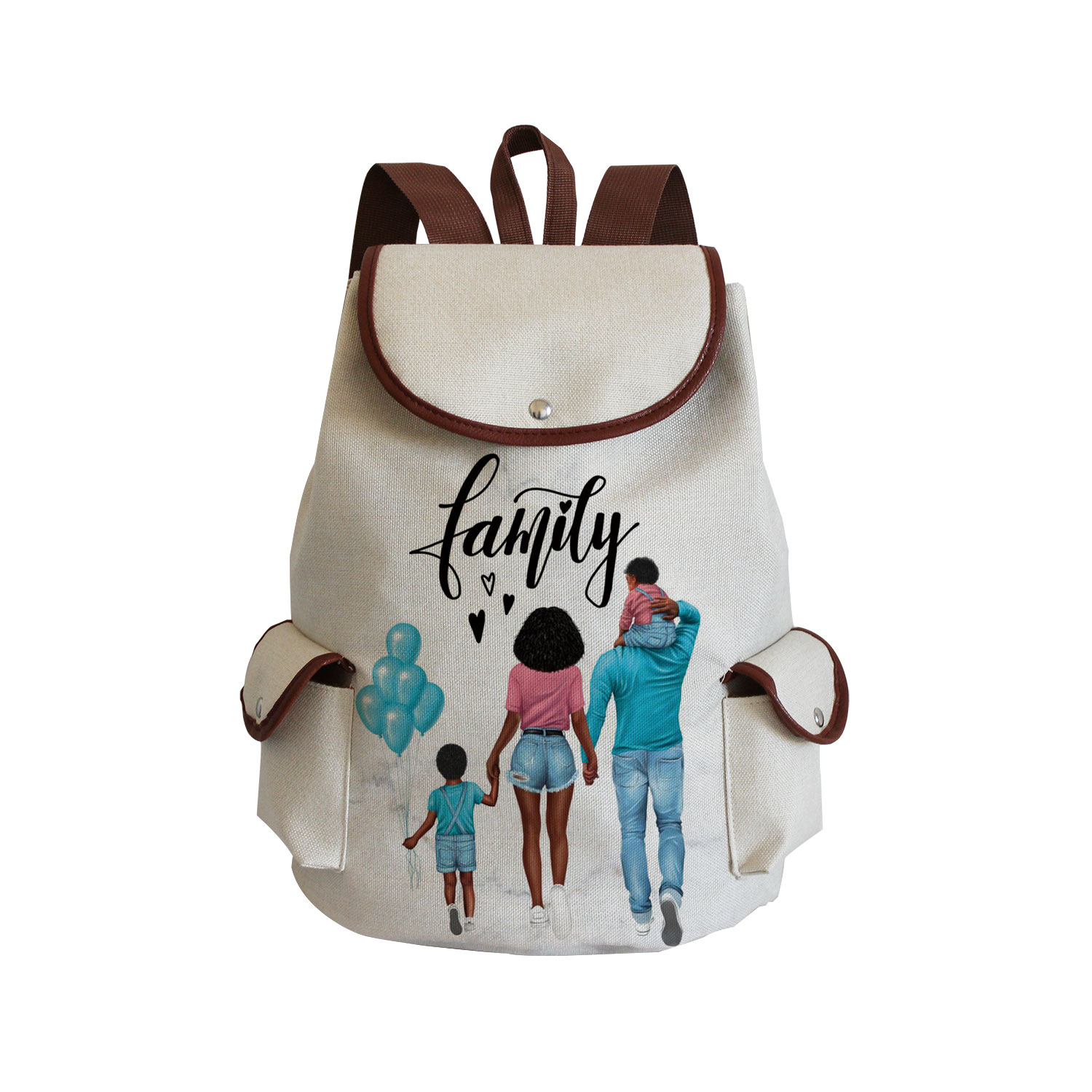 Large Capacity Drawstring Backpack Women Preppy Style Cartoon Super Mom Life Momlife Mama Mama Portable Linen Backpack Book Bag: sj3033 Mom Bag