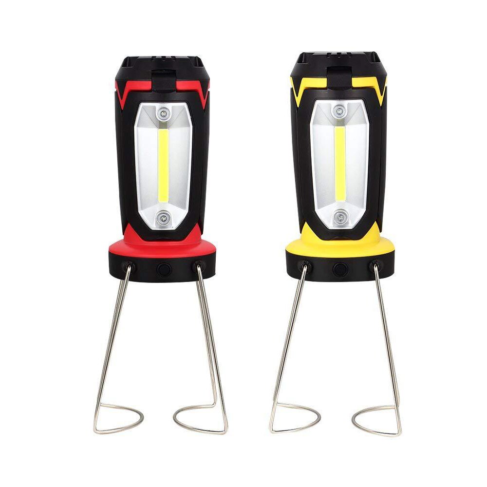 USB Rechargeable/AA Foldable Tent Lantern XPE+3*COB LED Bulb Lamp Emergency Night Fishing Light Outdoor Portable Camping Lamps