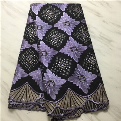 Tissus en dentelle suisse, tissus en coton africain, tissus en dentelle voile de suisse, broderie de , en suisse, style dubaï, 5yards: 8