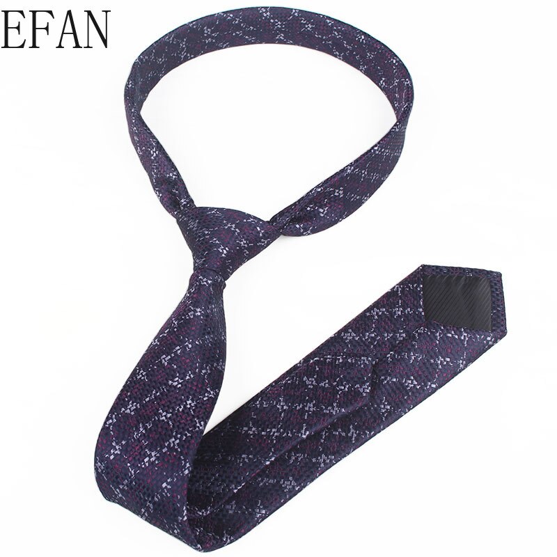 Corbata estrecha de 6cm para hombre, corbatas de seda de poliéster hechas a mano, estilo británico informal, 1200 agujas,