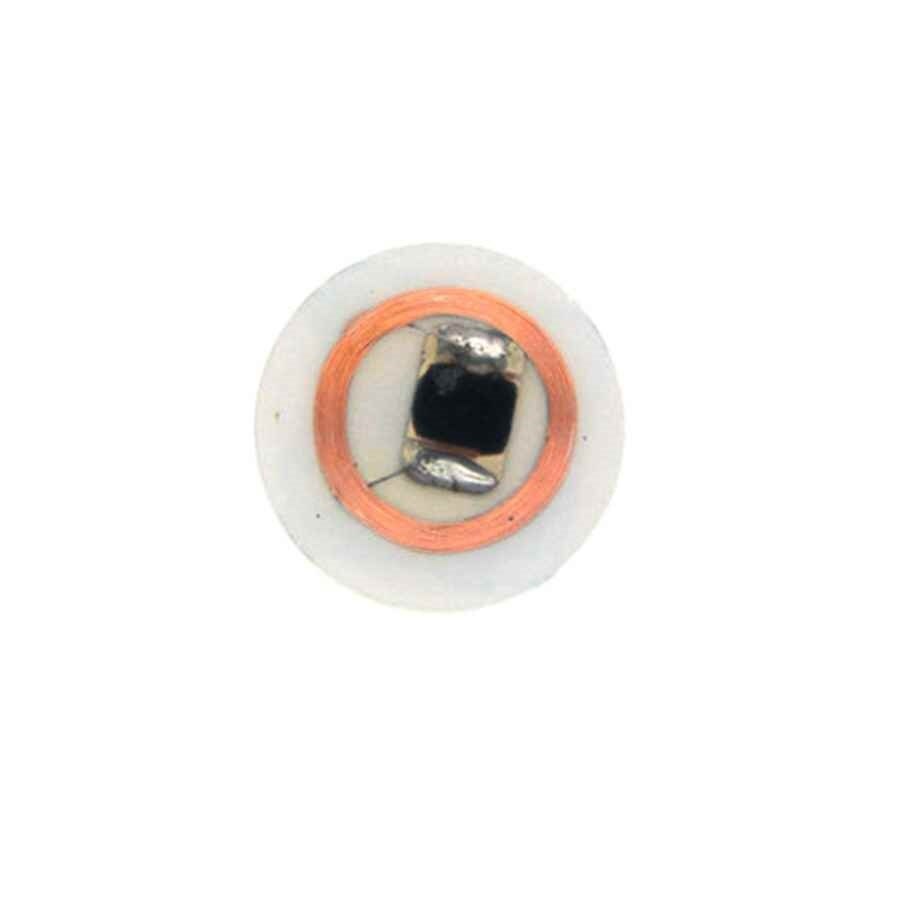 S50 1K IC 13.56MHZ NFC Tag RFID Keyfob Transparent Coin Card Smart Tag PVC Proximity ISO14443A For Access Control (20mm)
