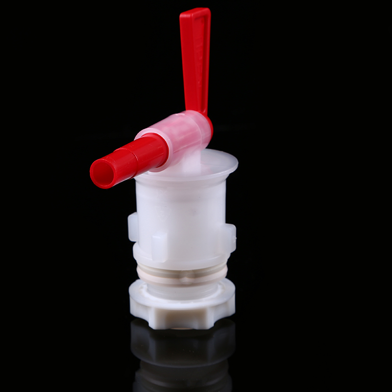 Grifo de plástico para fermentación de botellas, llave con válvula de espiga para cerveza casera, dispensador de cubo de fabricación de vino, herramienta de bar