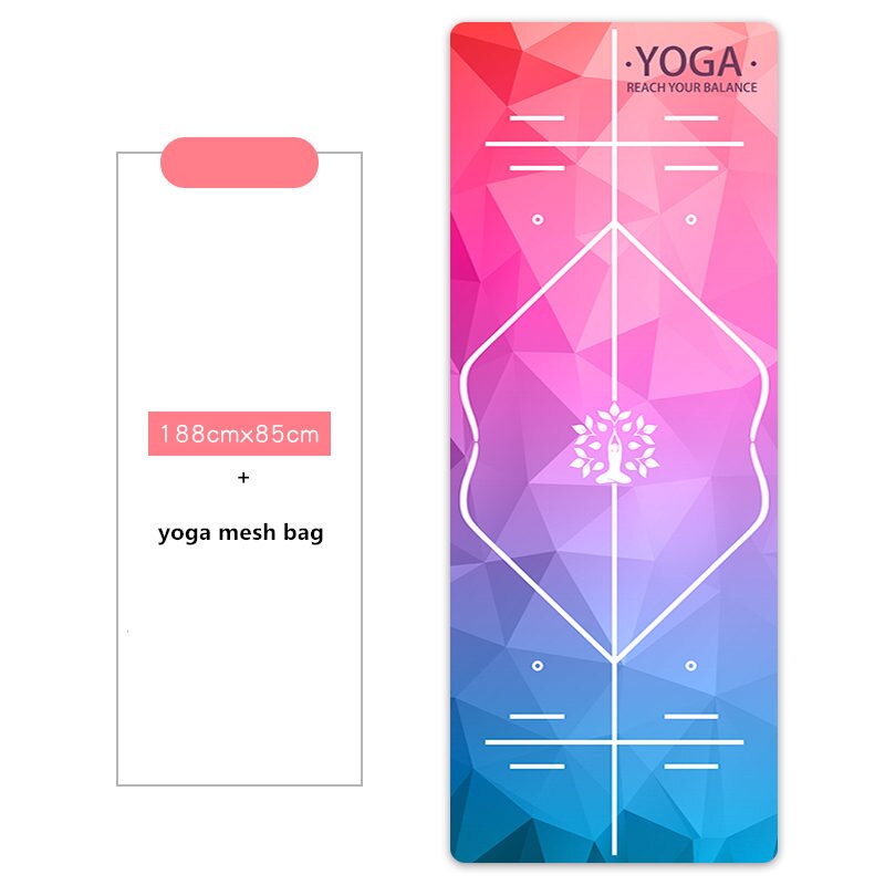Serviette de Yoga en Gel de silice, couverture antidérapante pour tapis de Yoga, Pilates, absorbe la sueur, bonne adhérence, 188x68cm/88x85cm: 85-05