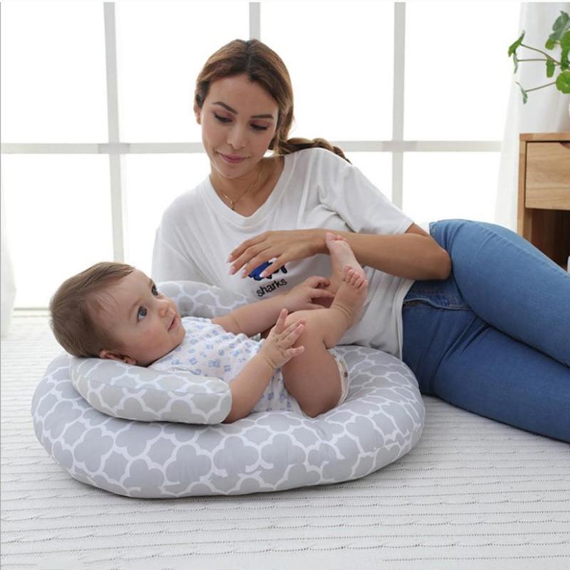 Cotton Baby Stereotypes Pillow Infant Newborn Antirollover Positioning
