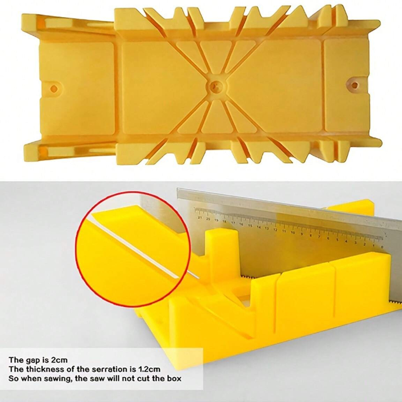 22,5/45/90 Grad 1pc Holz Schneiden Spann Gehrung Säge Box Holzbearbeitung Winkel Schneiden Für Carpente