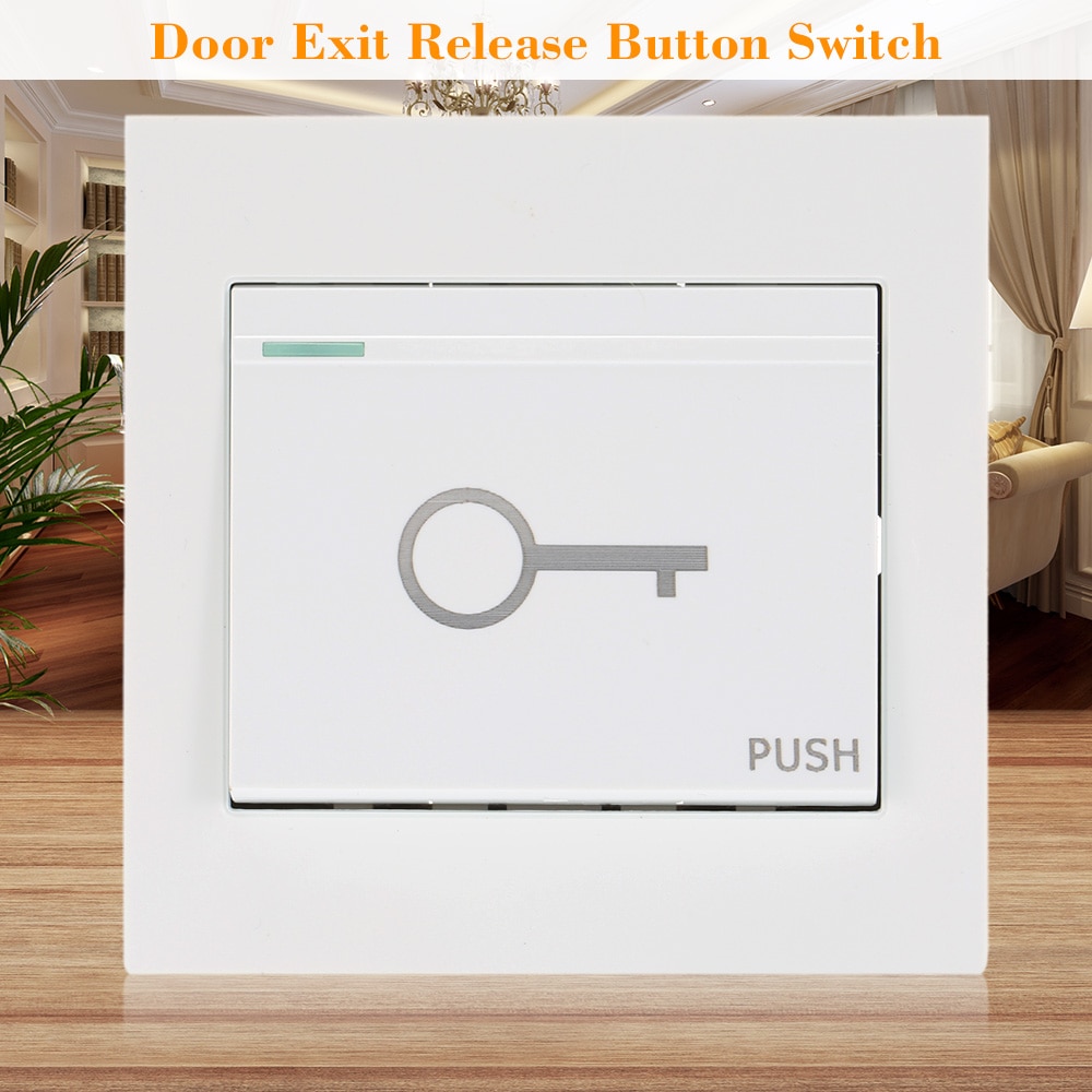 Door Exit Release Button Switch For Electric Magnetic Door Access Control System