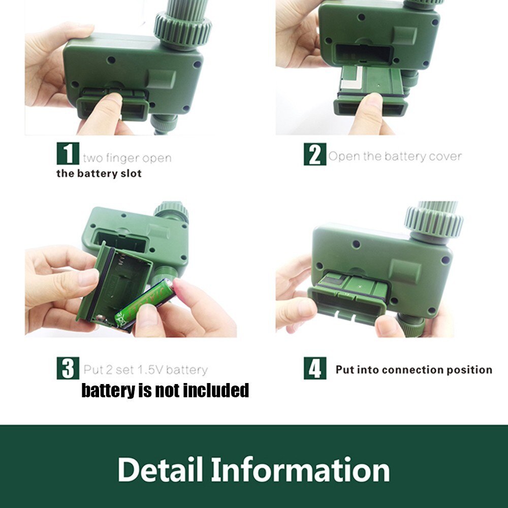 Multifunktionale Timing Bewässerung Gerät Outdoor Garten Sprinkler Bewässerung Controller Intelligente Automatische Bewässerung Timer
