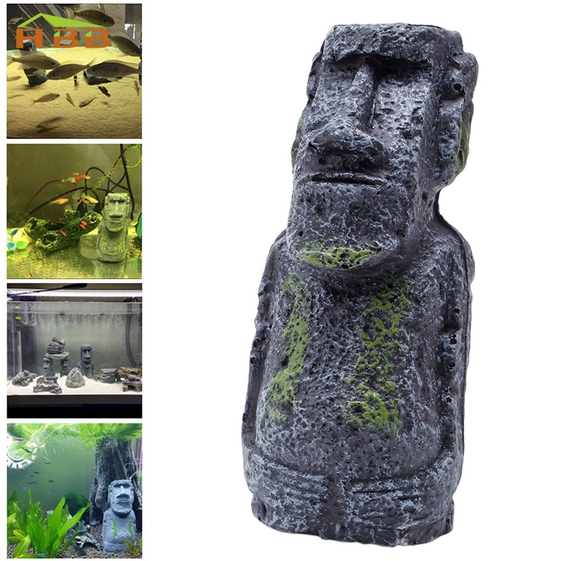 S-home paaseiland standbeeld accessoire pijp aquarium aquarium decoratie ornament maart 24