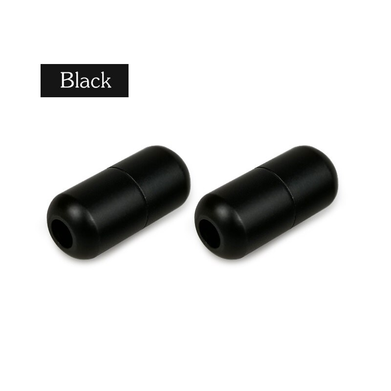 1 paire aluminium métal serrure lacets élastique chaussure lacets spécial pas de cravate lacet pour hommes femmes laçage caoutchouc Zapatillas 20 couleurs: 2pcs black lock