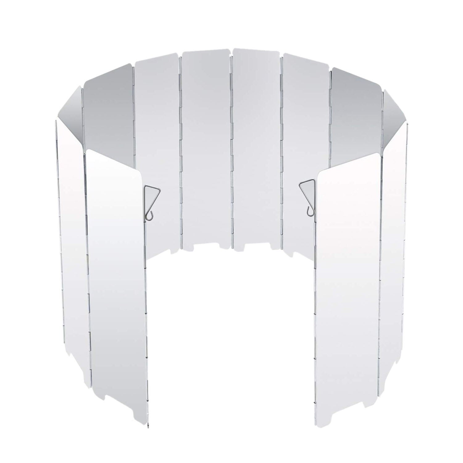 Camping Kachel Voorruit 12 Platen Ultralight Folding Camp Stove Voorruit Draagbare Camping Stove Voorruit Gebruik Alcohol Stov: Default Title