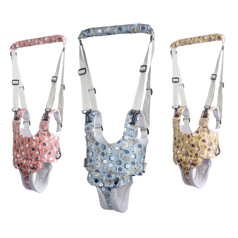 Loopstoeltje Riem Peuter Harness Assistant Rugzak Zuigeling Leren Wandelen Sling Riem Anti-Val Anti-Verloren Voor 8-24Months