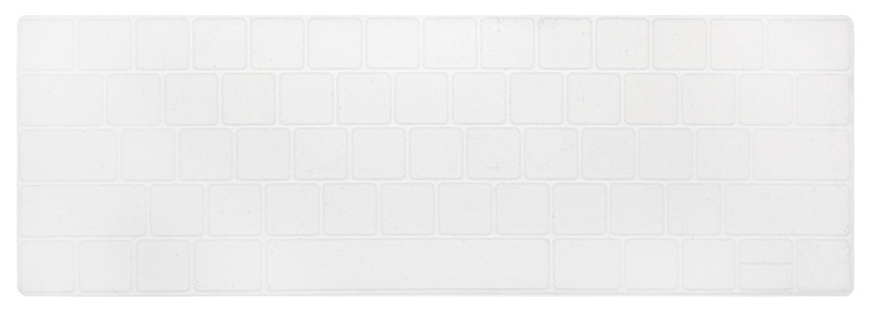 Keyboard Cover for MacBook Pro with Touch Bar 13" or 15" (A2159 A1989 A1990 A1706 A1707) Silicone Skin: clear