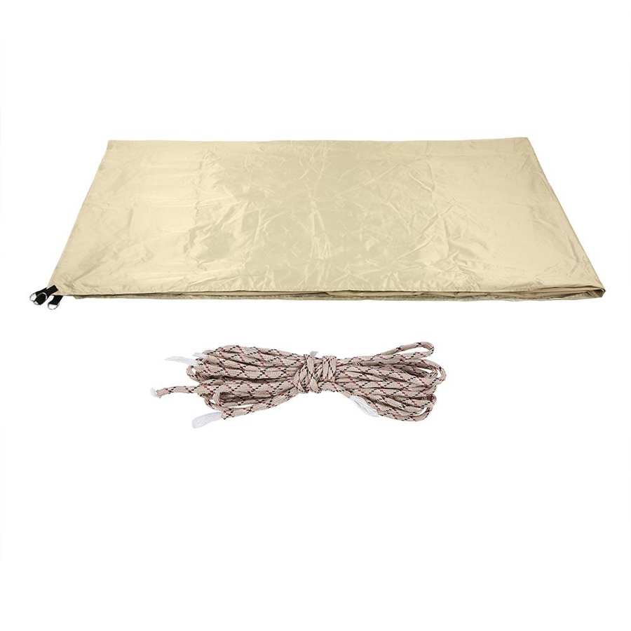 Shade Sail Outdoor Canopy Sun Shelter Parks Balcony for Garden Playground: Default Title