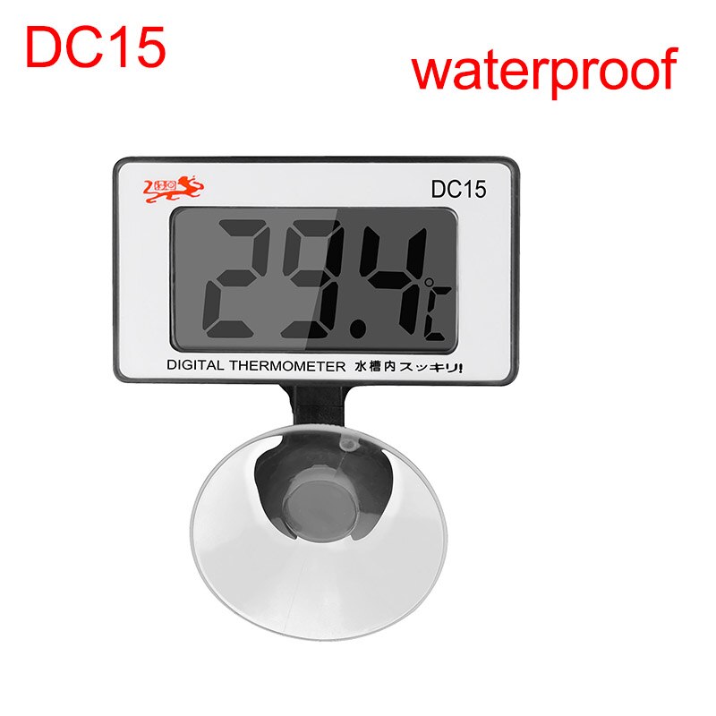 Waterproof LCD Digital Thermometer Aquarium Electronic Precision Fish Tank Temperature Measuring Tool With Probe Large Inventory: DC-15