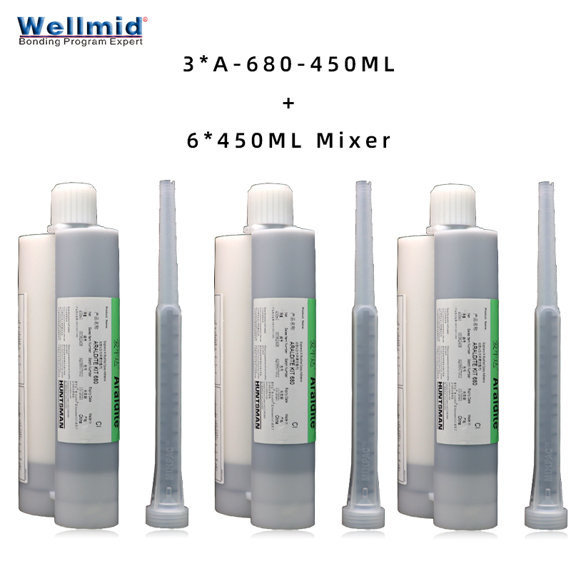 Araldite Kit680 casting adhesive building metal bolt steel plate cement reinforcement concrete anchor structure AB adhesive: 36806Mixer