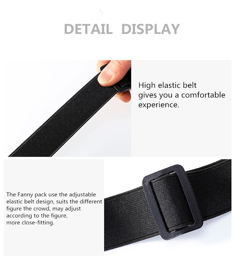 Waist Running Bag Outside Sport Mobile Phone Belt Jogging Waist Pack Carrying Portable ordinary single\double bag