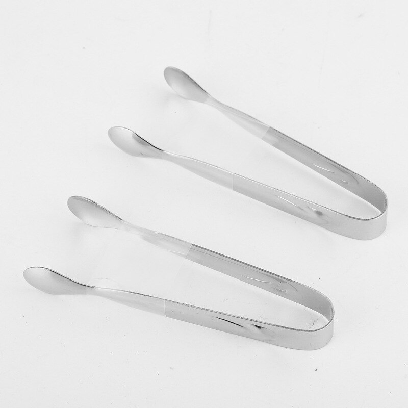 1Pc Stainless Steel Candy Clip Ice Shovel Sugar Ice Clip Clip for Ice Cream Sugar Biscuit Bar Buffet Grill